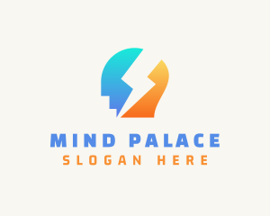 Power Thunder Mind logo design