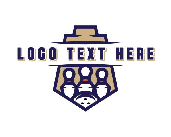 Bowling logo example 4