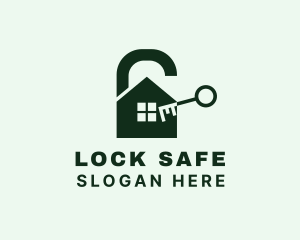 House Lock Key logo