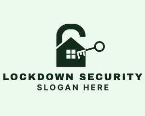 House Lock Key logo