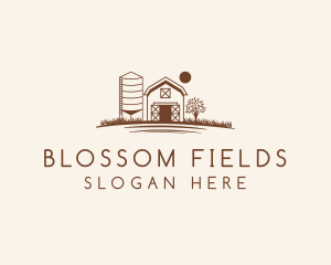 Field Barn Silo logo design