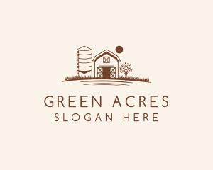 Field Barn Silo logo design