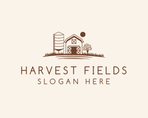 Field Barn Silo logo design