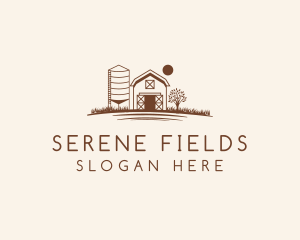 Field Barn Silo logo design