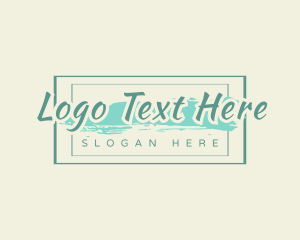 Stylish Skincare Wordmark logo