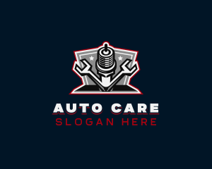 Auto Repair Mechanic logo design