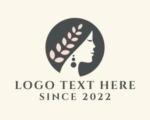 Headpiece - Woman Jewelry Boutique logo design