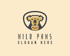 Koala Bear Animal logo