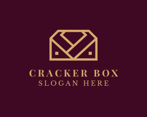 Diamond Jewelry Box logo design