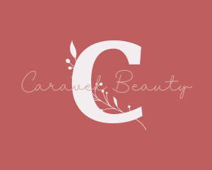 Feminine Florist Boutique logo design