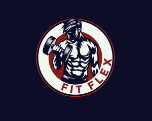 Strong Man Workout Coach logo design