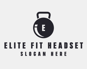 Fitness Kettlebell Gym logo design