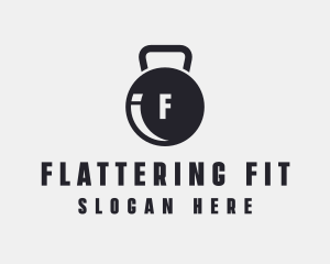 Fitness Kettlebell Gym logo design