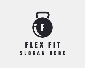 Fitness Kettlebell Gym logo design