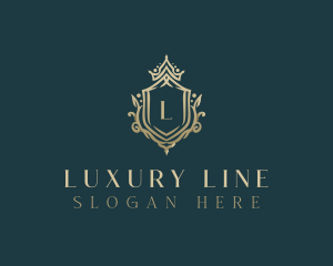 Luxury Royal Shield logo design