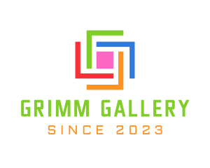 Geometric Art Gallery logo design