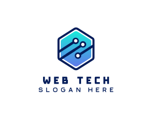 Digital Hexagon Technology logo design