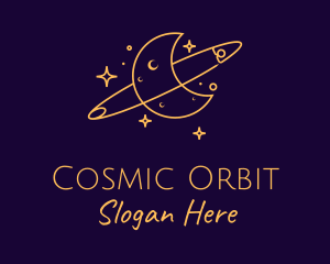 Yellow Moon Orbit  logo