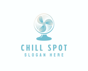 Cooling Fan Ventilation logo design