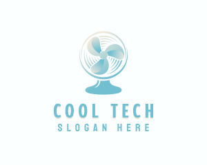 Cooling Fan Ventilation logo design