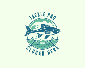 Fish Marine Fisheries logo design