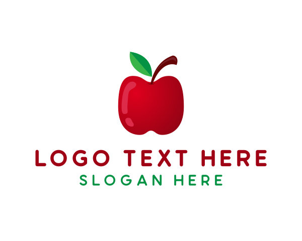 Nutritional  Red Apple logo