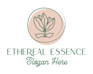 Rose Essential Oil  logo design