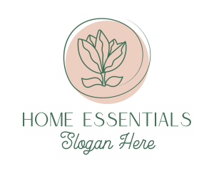 Rose Essential Oil  logo design