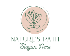 Rose Essential Oil  logo design