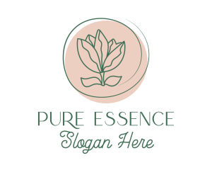 Rose Essential Oil  logo design