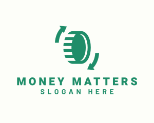 Coin Money Changer logo design