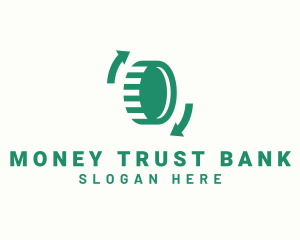 Coin Money Changer logo design