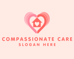 Heart Charity House logo design