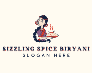 Biryani Inidan Woman logo