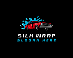 Car Washing Automotive Logo