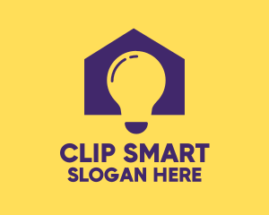 Electrical Smart House logo design