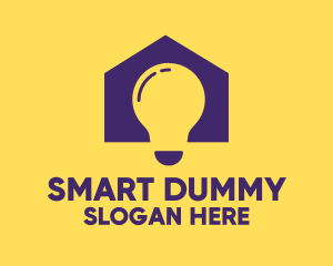 Electrical Smart House logo design