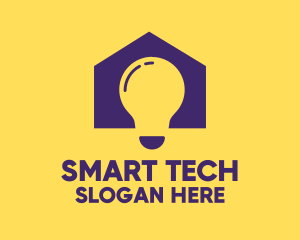 Electrical Smart House logo design