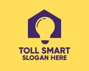 Electrical Smart House logo design