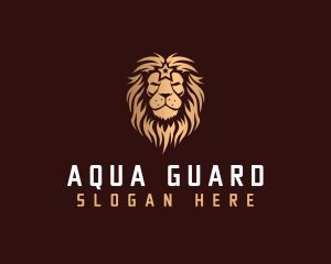 Luxury Animal Lion logo design