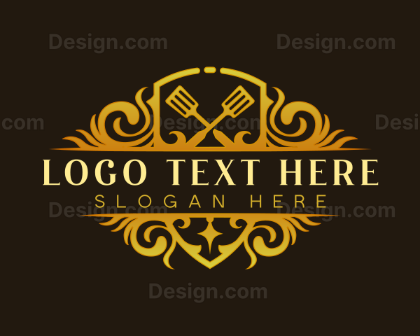 Decorative Elegant Restaurant Logo