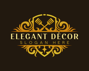 Decorative Elegant Restaurant logo design