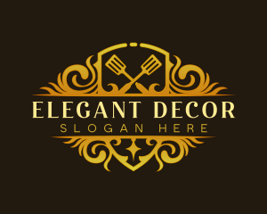 Decorative Elegant Restaurant logo design