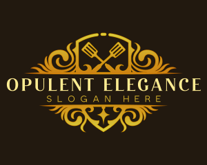 Decorative Elegant Restaurant logo design