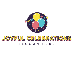 Confetti Balloon Party logo