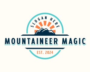 Mountain Outdoor  Adventure logo design