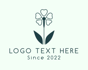 Nature Flower Needle logo