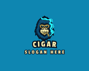 Smoking Gorilla Gaming logo design