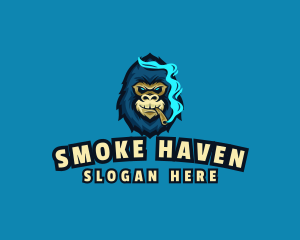 Smoking Gorilla Gaming logo design