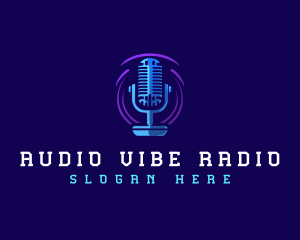 Radio Station Microphone logo